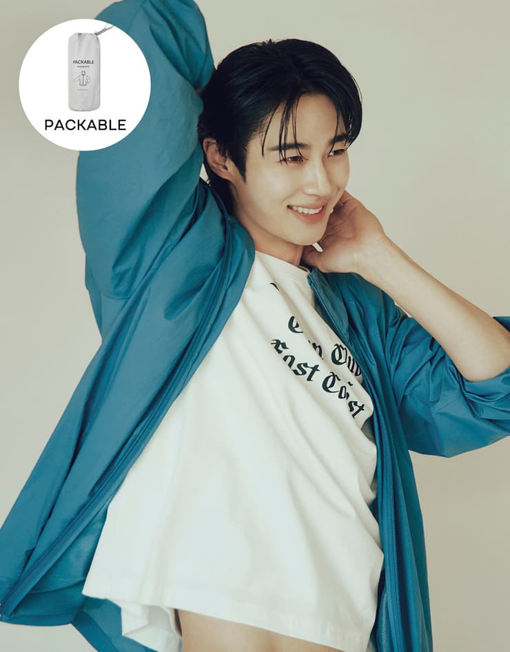 지오다노 나일론 윈드브레이커 (21,500원/무료)
