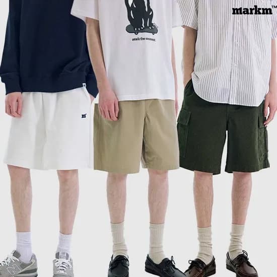 마크엠 이지 치노 숏츠 팬츠 (16,150원/무료)