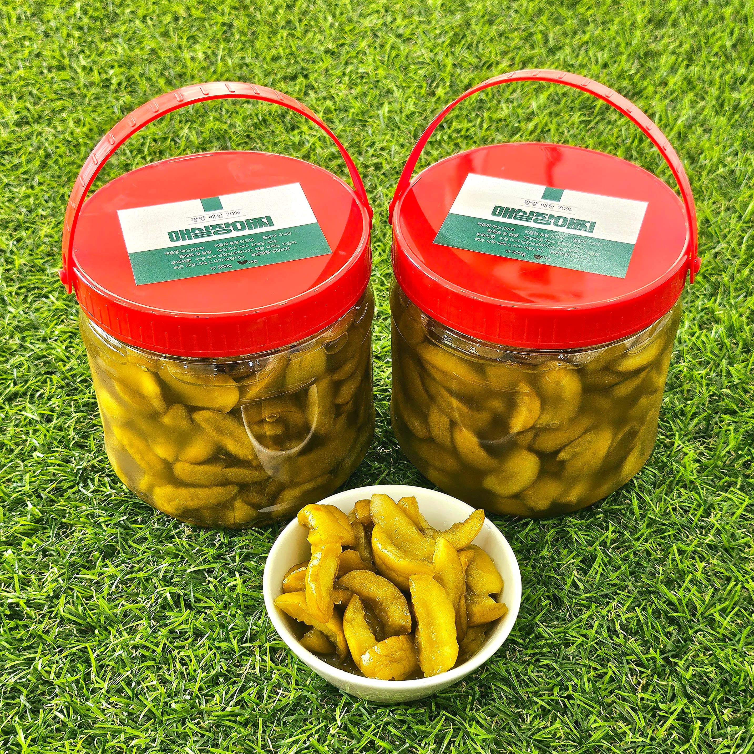 광양 절임 매실장아찌 1kg (19,000원/3,500원)