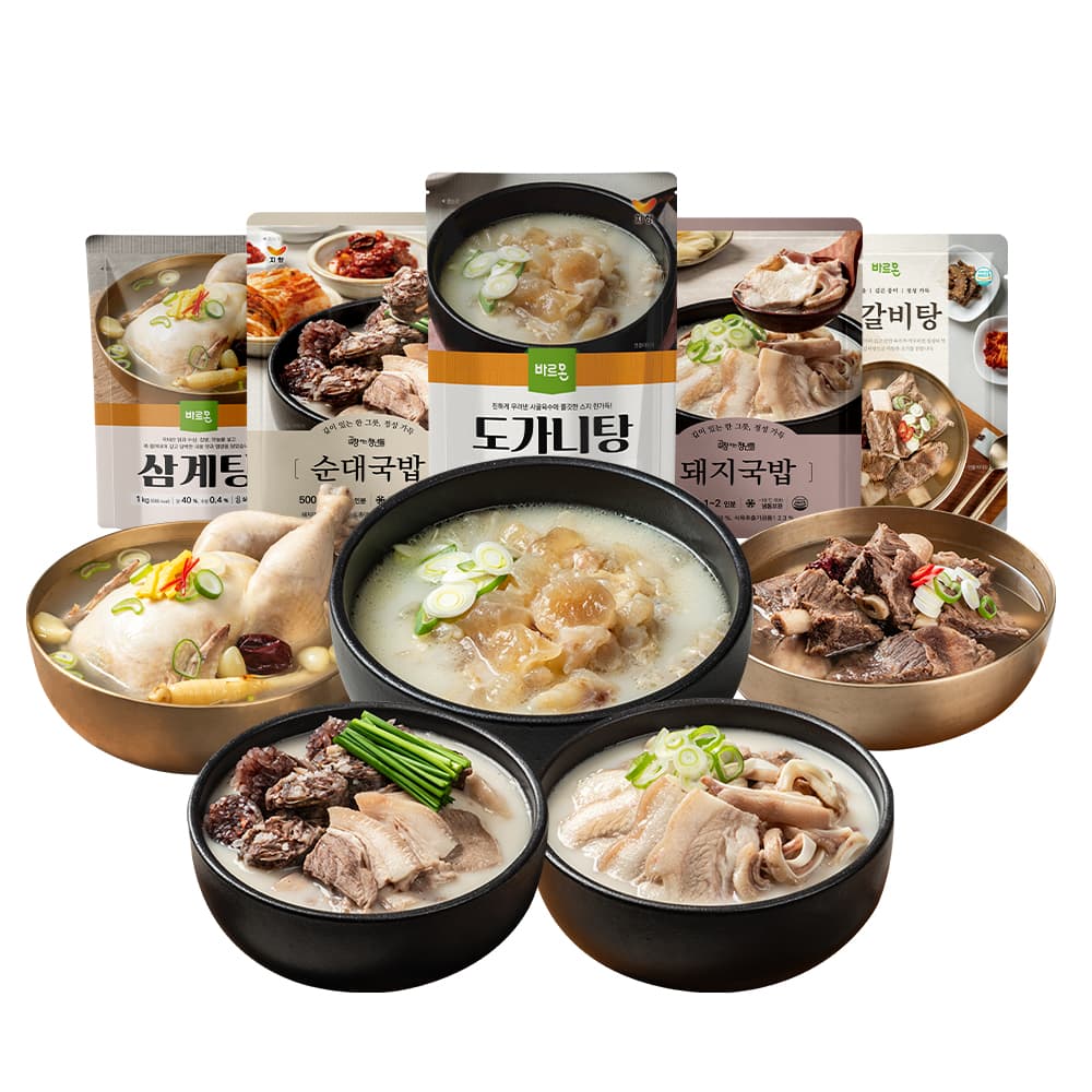 도가니탕 500g 외 다양 (3,510원~/무료)
