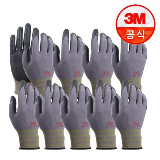 3M 슈퍼터프 NBR 플러스 터치 안전장갑 10켤레 M사이즈 (15,900원/무료)