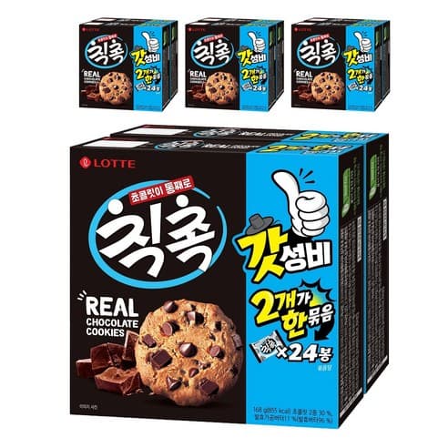 롯데 칙촉 오리지널 168g 8개 (13,960원/무료)1
