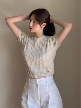 마인드 브릿지 케이블크롭썸머니트 (27,284원/2,500원)2
