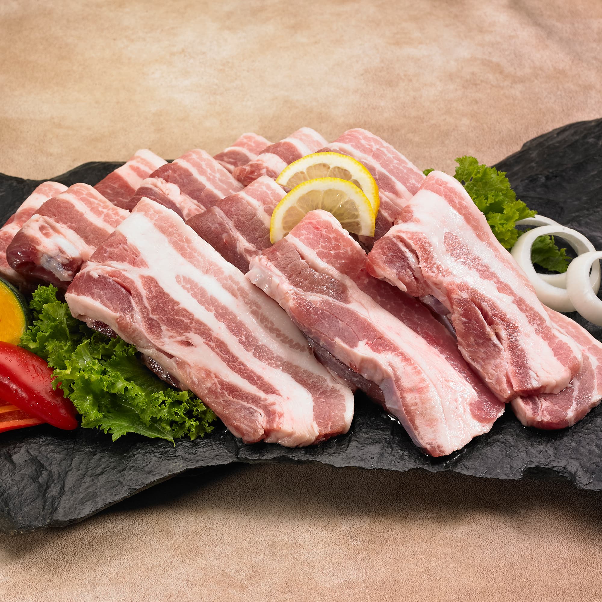 지리산 흑돼지 삼겹살/오겹살/목살 500g (16,400원/5만이상무료)2
