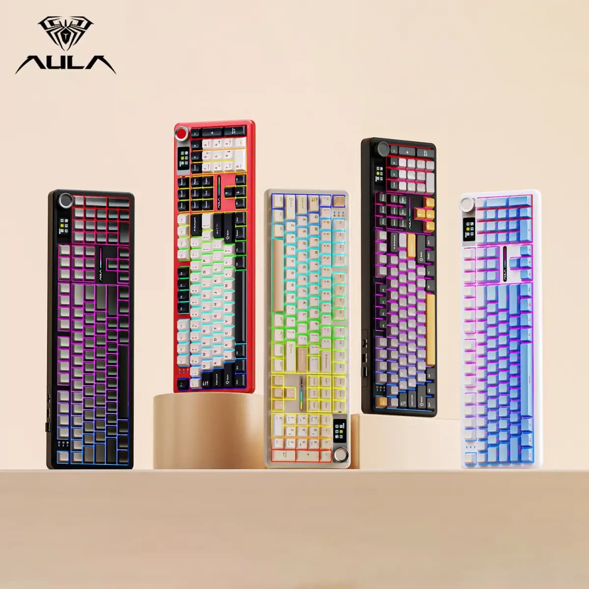 ] 독거미 아우라 F108 pro 유무선 기계식 키보드 풀배열 디스플레이 ( 47,900원 )  [무료]64