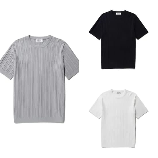 에디션 여름니 스카시 스트라이프 조직 반팔티 (19,750원/2장이상무배)