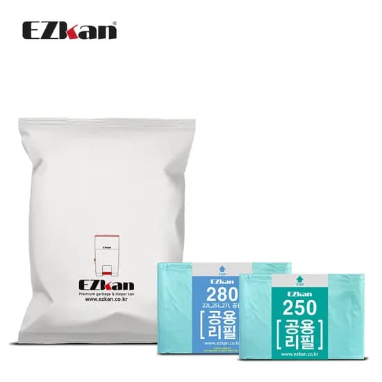 이지캔 리필봉투 매직캔 호환 공용 리필 250 1+1 20롤+20롤 (19400원/무배)1