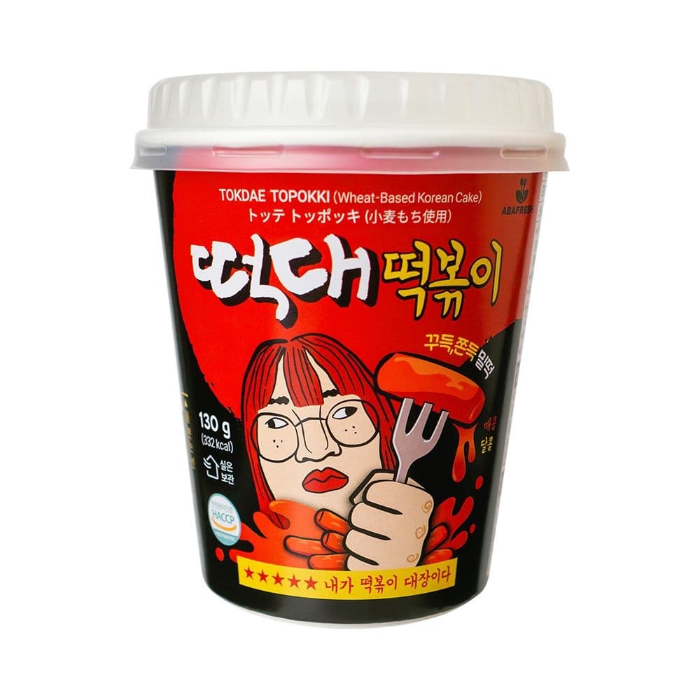 떡대 컵떡볶이 1박스 (130g x 6개입) (9,900원/무료)