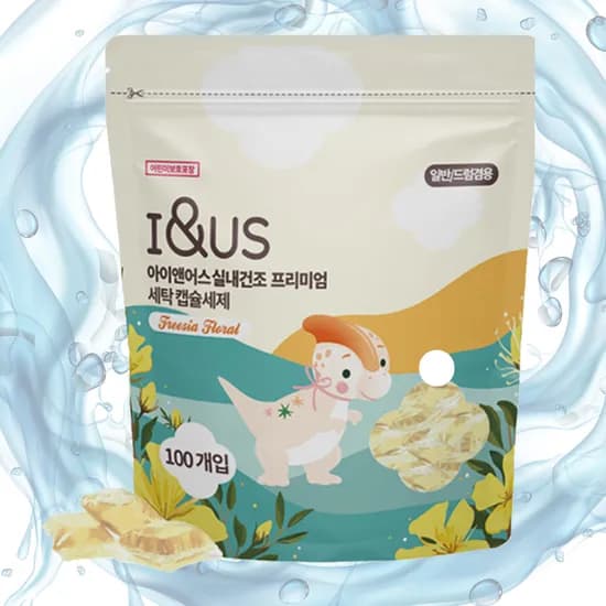 아이앤어스 실내건조 고농축 캡슐세제 100개입 (6,480원/무배)