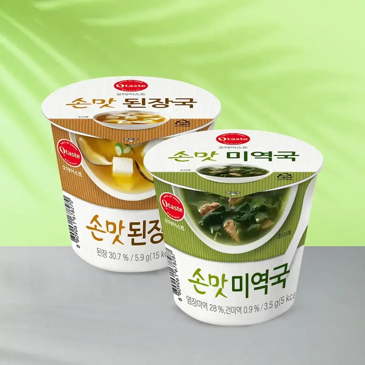 오테이스트 컵국 미역국/된장국 24개(15,500원/무료)1