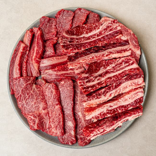 투뿔한우 갈비살 300g+특수부위300g (37,730원/무료)4