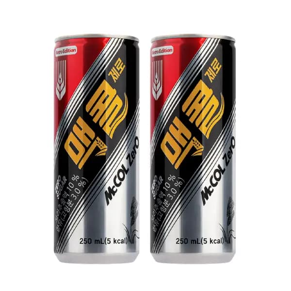 맥콜 제로 250ml*30캔 (12,900원/무배)4