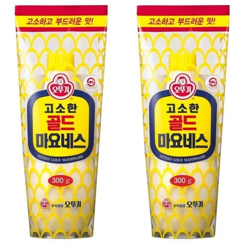 오뚜기 고소한 골드 마요네즈 300g 2개