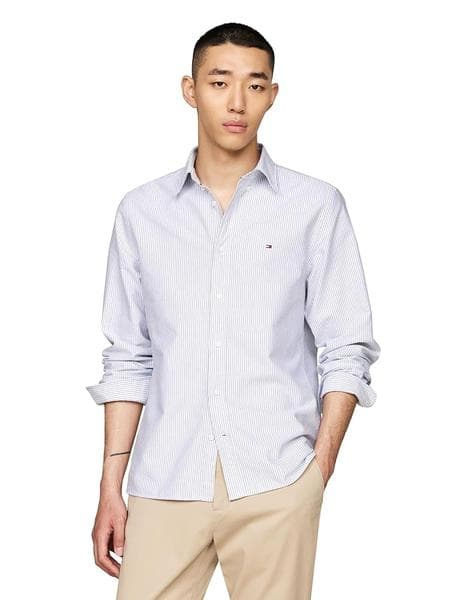 타미힐피거 긴소매 옥스포드 레귤러 핏