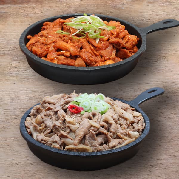 한돈 고추장 불고기 300g 4팩 간장맛 순한 돼지불고기 300g 4팩