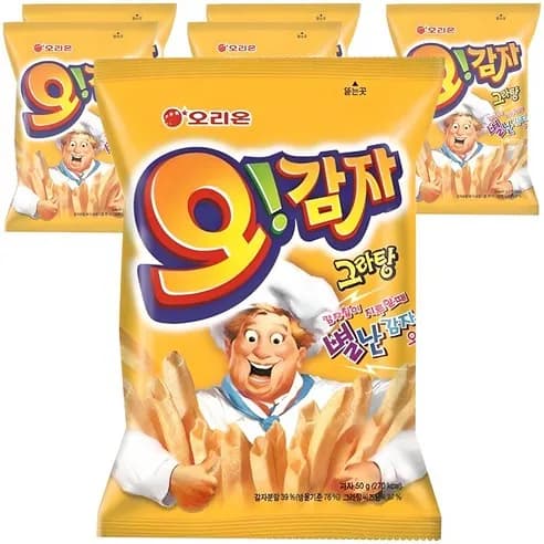 오리온 오감자 그라탕 스낵 50g 6개