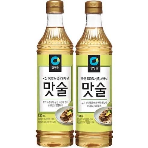 청정원 맛술 830ml 2개