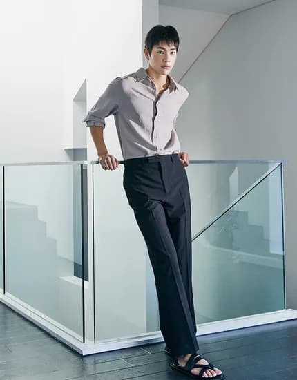 컨셉원 여름 히든밴딩 슬랙스 슬림 테이퍼드 세미와이드 외 다양