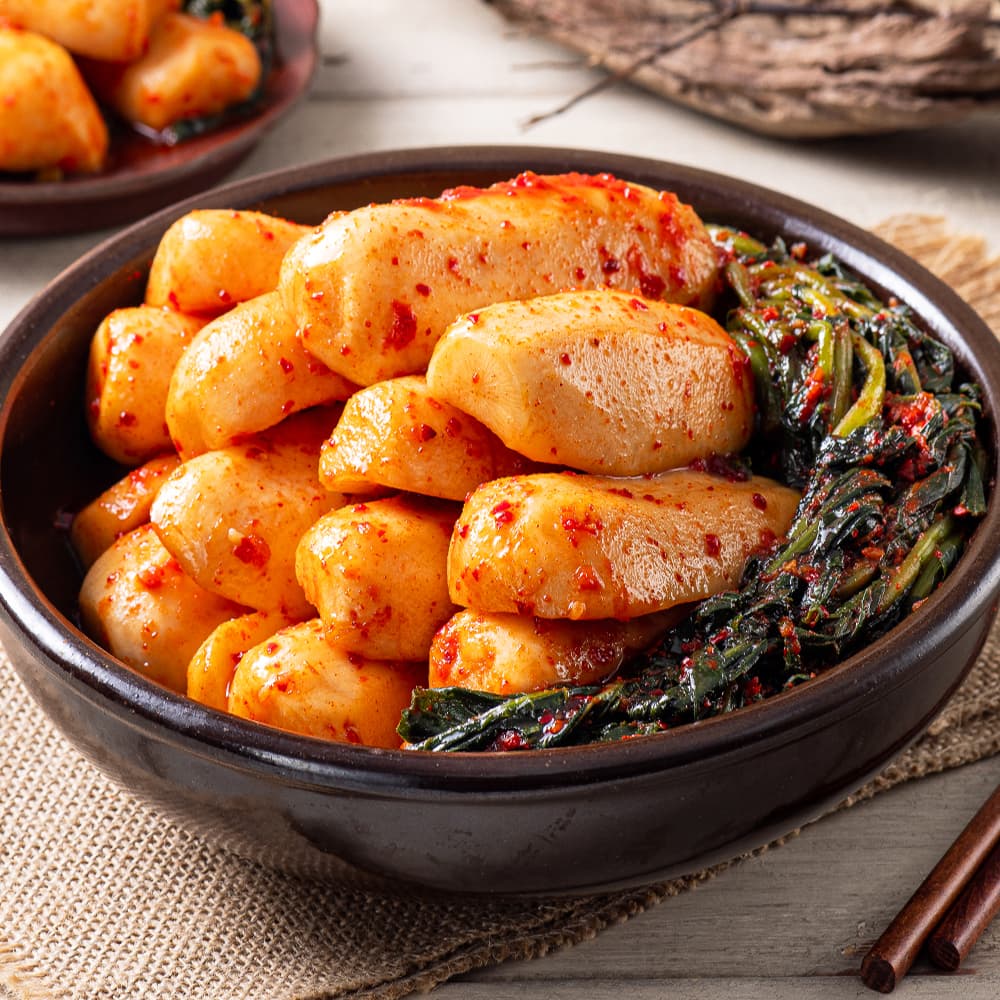 국내산 전라도식 총각김치 2kg