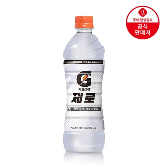 롯데칠성 게토레이 제로 600ml 18페트