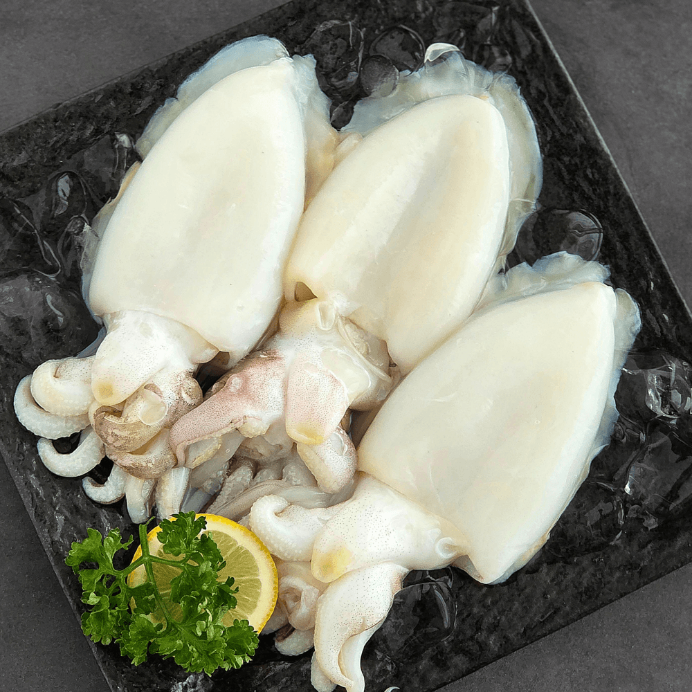 손질 갑오징어 개별진공 3미 800g