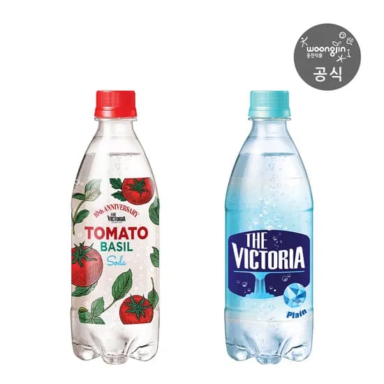 더 빅토리아 탄산음료 토마토 바질 소다 500mL 20개 더 빅토리아 탄산수 플레인 500mL 20개 외 다양