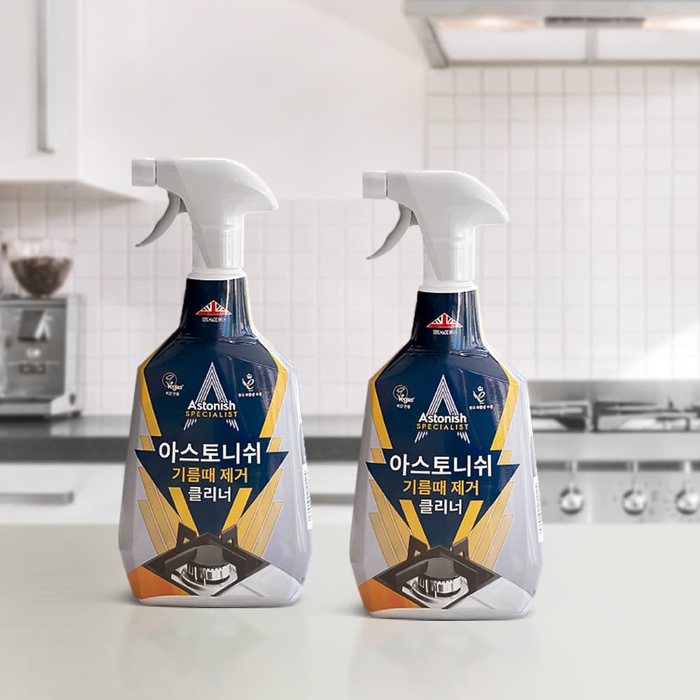 아스토니쉬 기름때 제거 클리너 750ml 2개