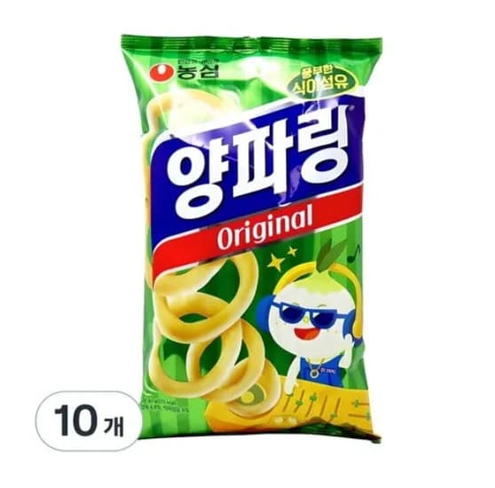 양파링 오리지널 80g 10개