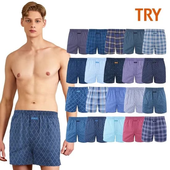 트라이 스탠다드 코튼 박서 5종 세트