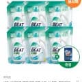 비트 실내건조 액체세제 리필 1.8L x 6개 + 겸용 300g