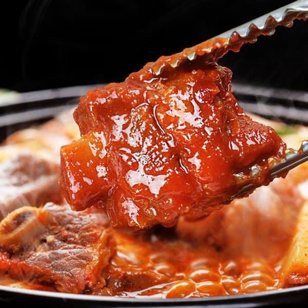 국내산 매운찜갈비 800g 2개 떡볶이 떡 200g