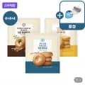 밀크앤허니 베이글 3종 95g x 4입+4입+4입 (총 3팩) 플레인 통밀 치즈 크림치즈 20g 3개
