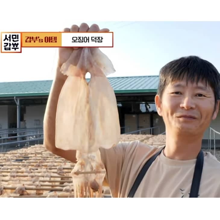 마른오징어 5마리 500g 내외
