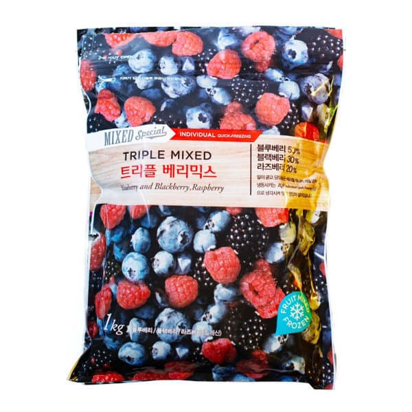 냉동 트리플베리믹스 2kg