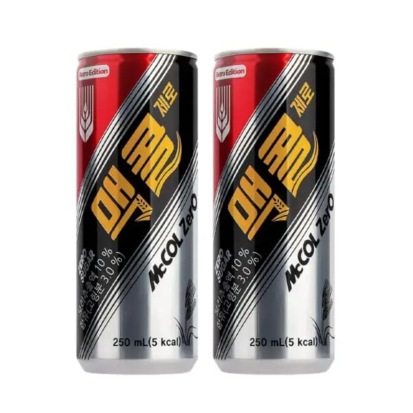 맥콜 제로 250ml*30캔