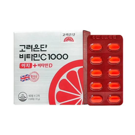 고려은단 비타민C 1000 이지 비타민D 120정
