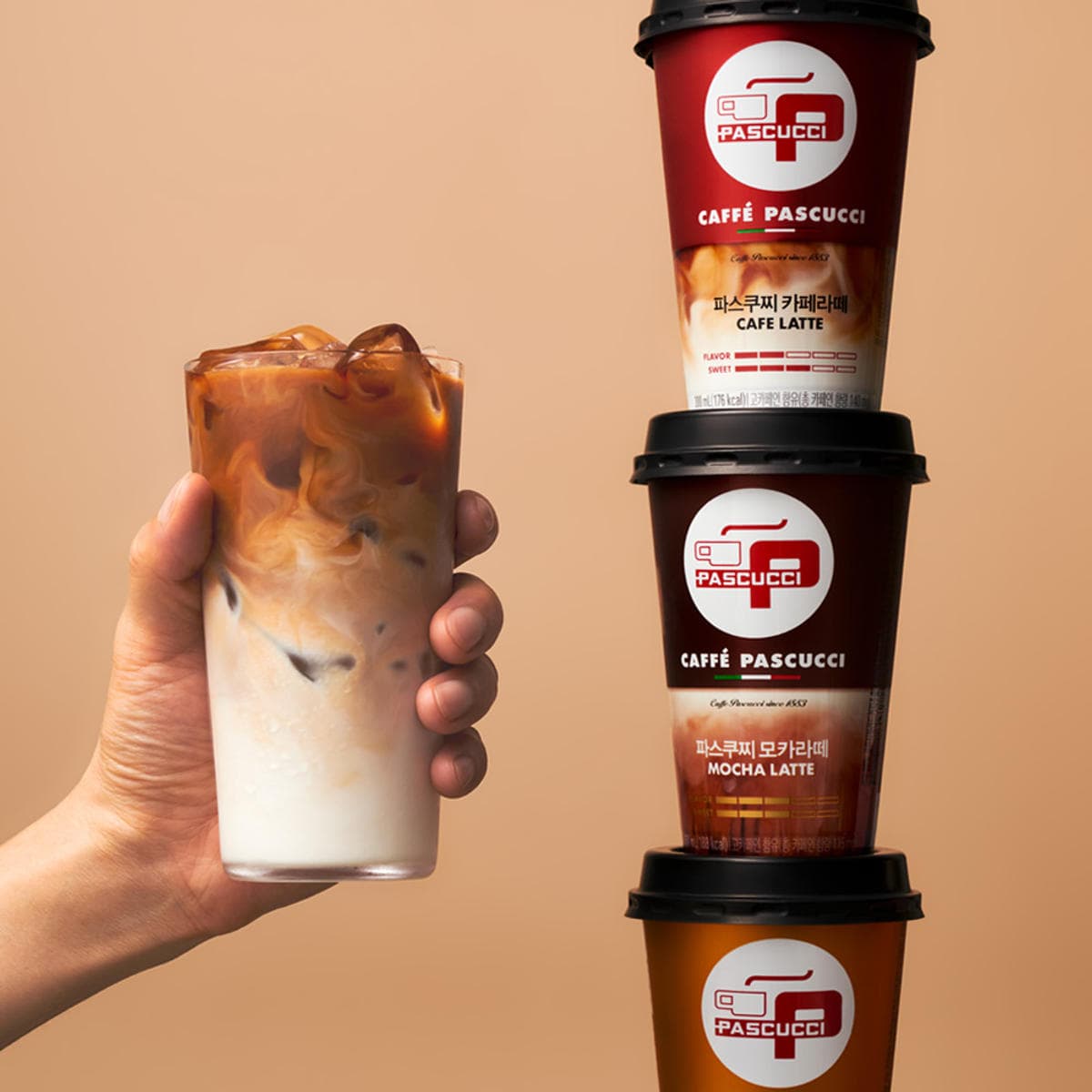 파스쿠찌 컵커피 3종 300ml 10개