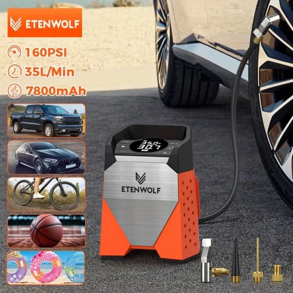ETENWOLF ZEPHYR S3 타이어펌프(코인507개필요) ($23.20/무료)