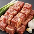 순살 양념 큐브 돼지갈비 200g