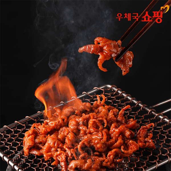 국내산 직화 무뼈 불닭발 2팩