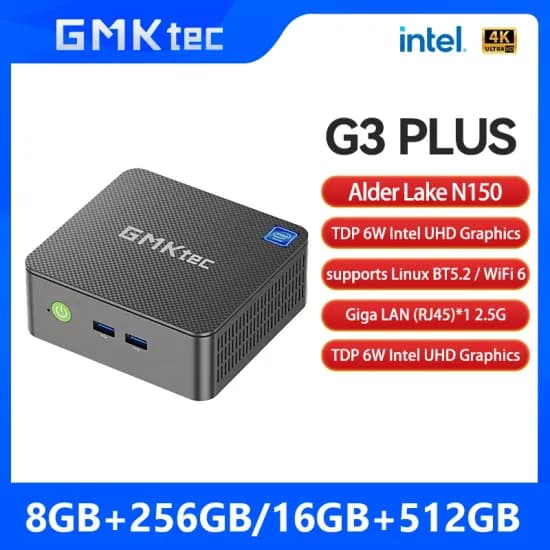 미니PC 특가) GMKtec G3 PLUS N150($73) K8($230) M6($166) M5($153) N100($71)1
