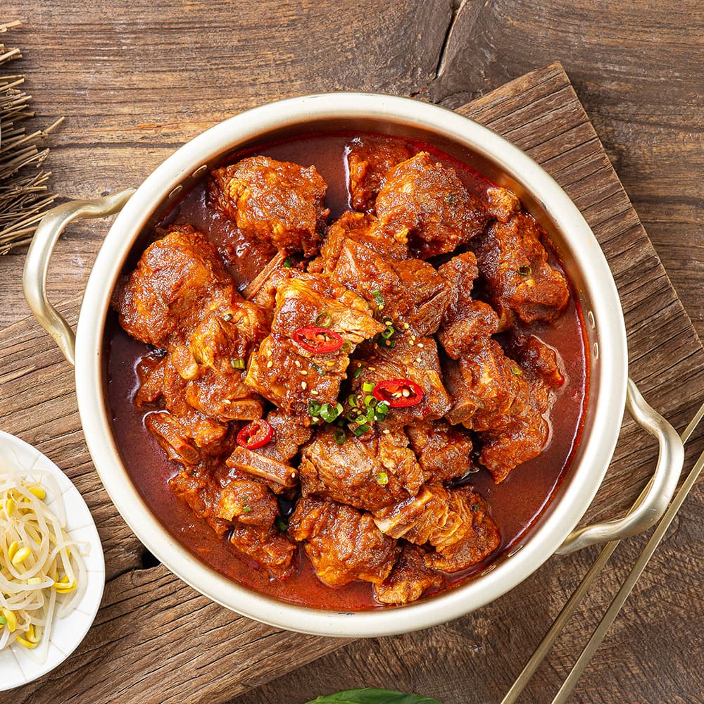 동인동 매운 왕찜갈비 800g 1개
