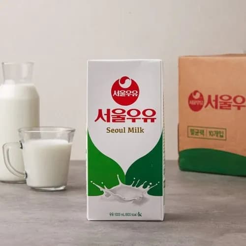 서울우유 멸균우유 1L 10개