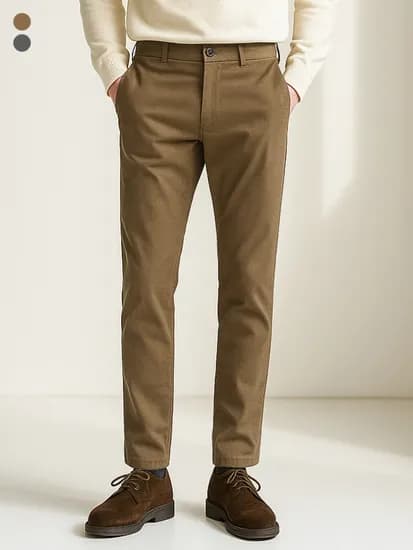 흄 남성 면스판 치노팬츠 2장