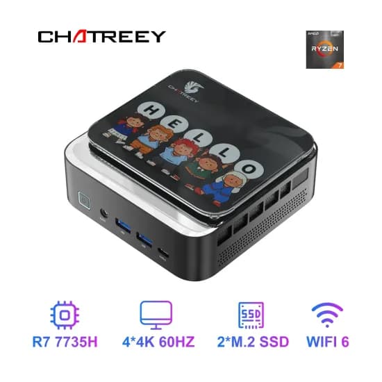 GMKtec G3 N100($69.57), 젠머신4700U($85.54), GMKtec K6 7840HS($198.39), K8 Plus 8845HS($241.84)