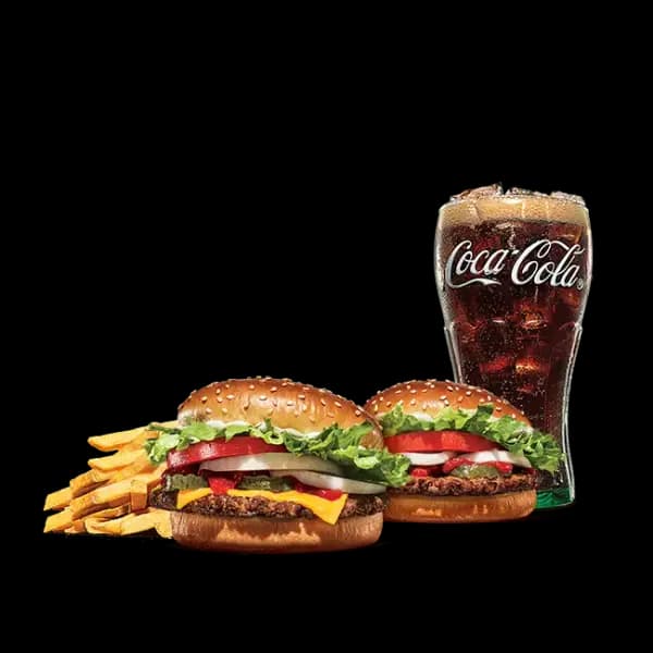 버거킹 치즈와퍼주니어 와퍼주니어 콜라L 프렌치프라이L