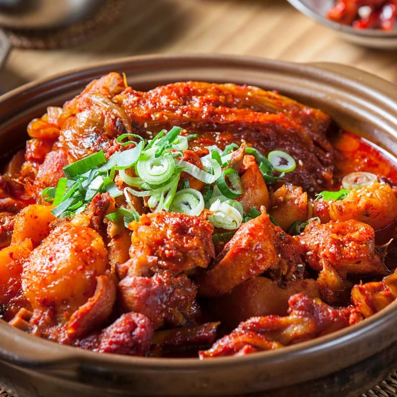 오리 주물럭 양념 오리불고기 1kg(10,007원/무료) , 춘천식 할매닭갈비 350g+350g(7,840원/무료)2