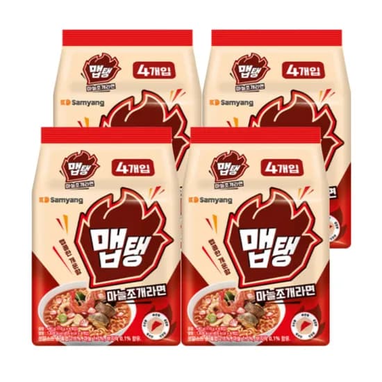 삼양 맵탱 마늘조개라면 110g x16입