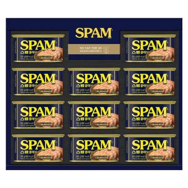 CJ 스팸 선물세트 11호 쇼핑백