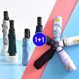 3단 자동 접이식 골프우산 양우산 우양산 용품 2개+2개 KC인증 넥쿨러 PCM 99%